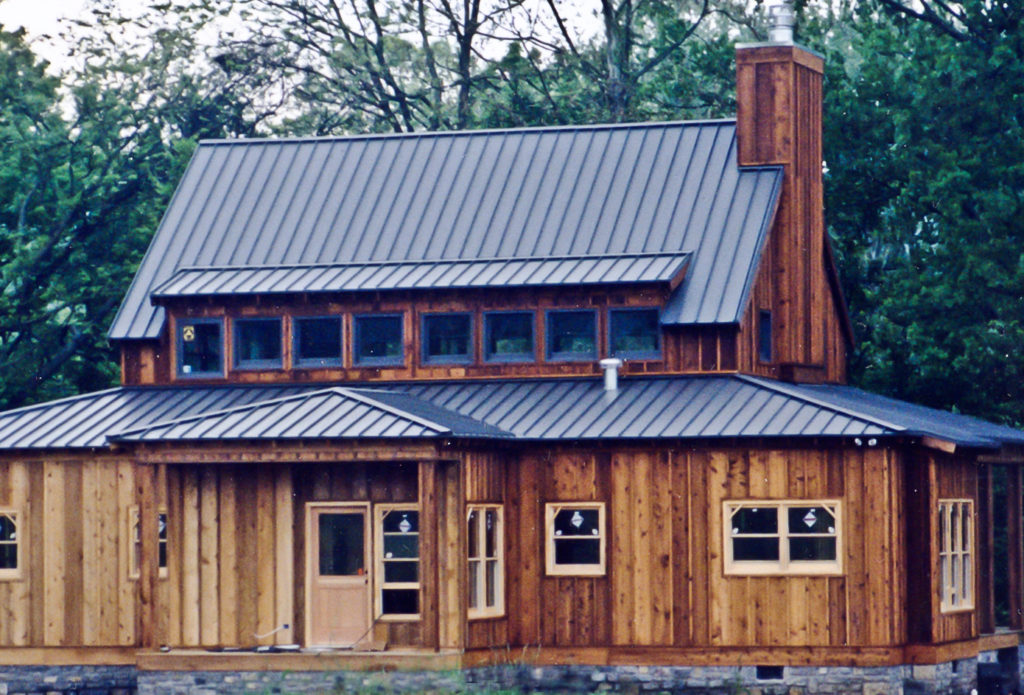 Steep Pitch Standing Seam Metal Roof to help illustrate standing seam metal roof material.