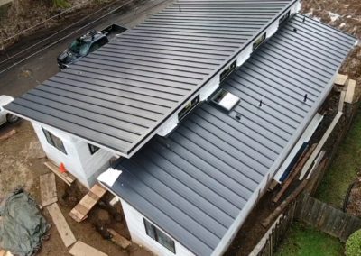 Graphite Black Standing Seam metal roof