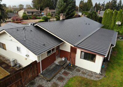 Slate Black Aluminum Shingle - Arlington, WA