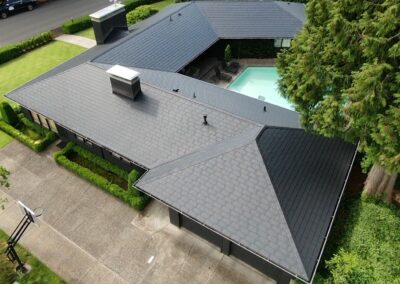 Black Slate Aluminum Shingle - Portland, OR