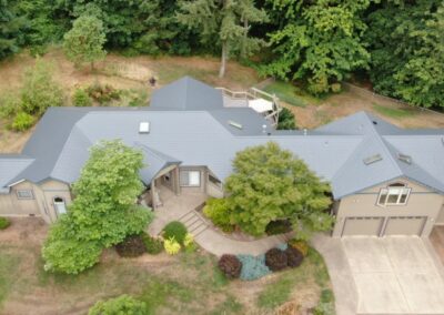 Charcoal Grey Slate Aluminum Shingle - Corvallis, OR