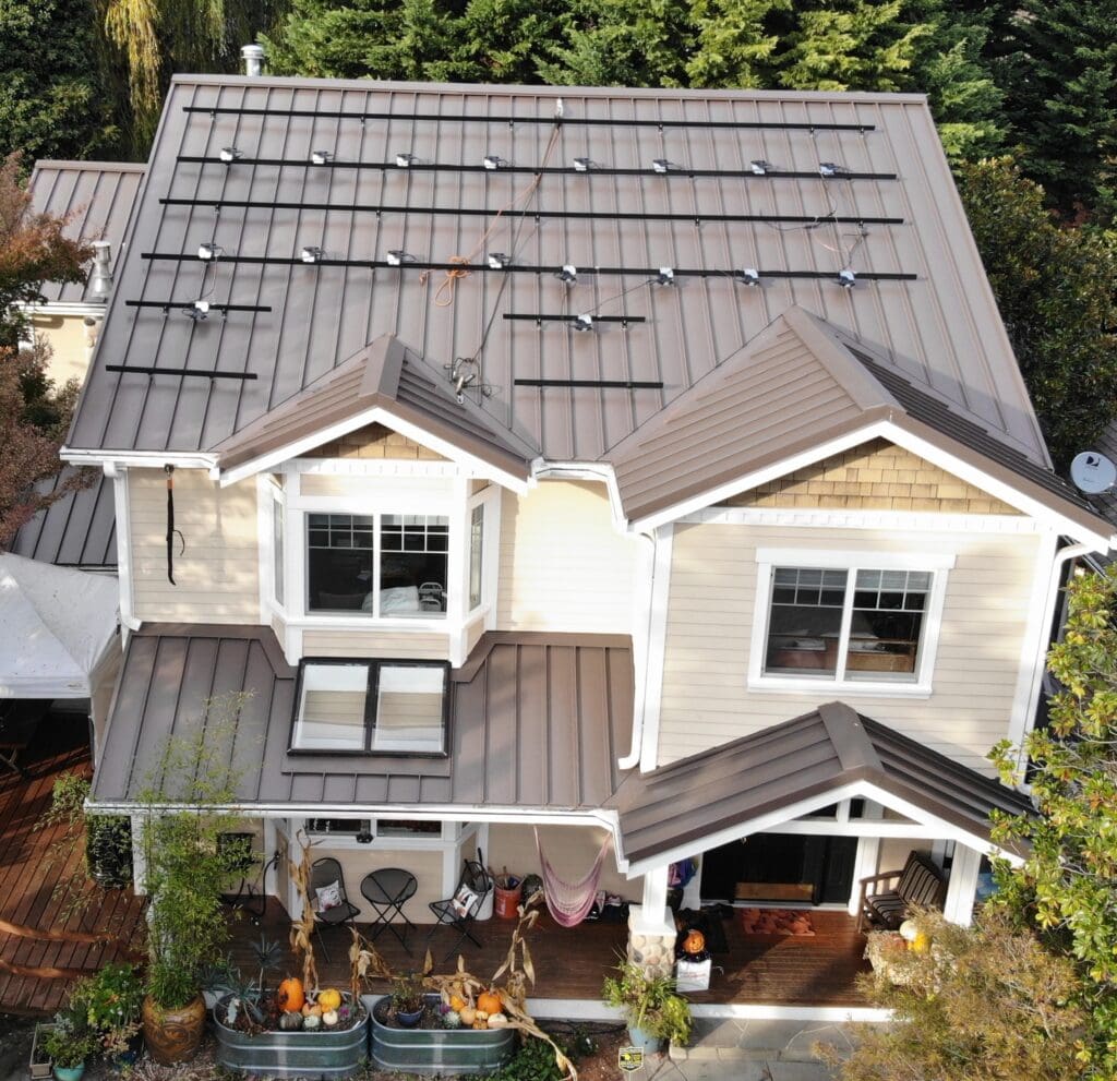 Medium Bronze Standing Seam