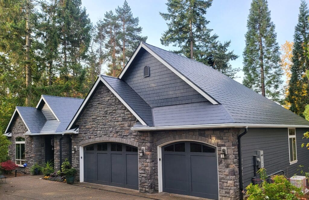 Black Slate Aluminum Shingle