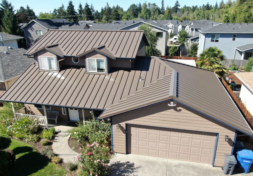 Medium Bronze Standing Seam