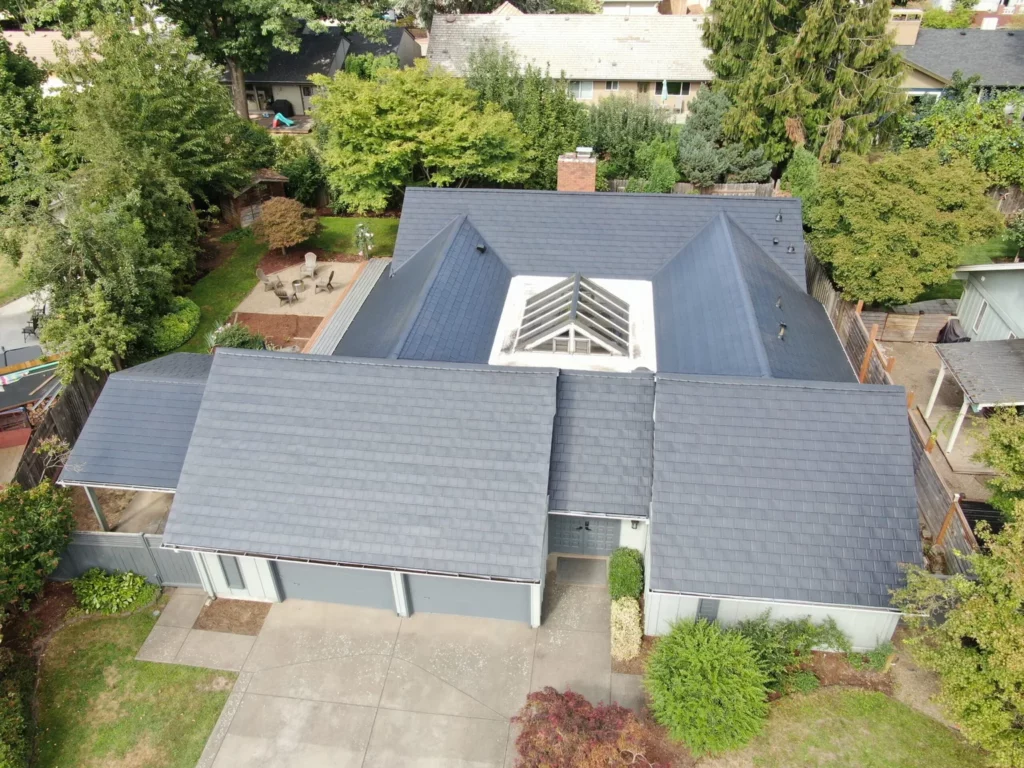 Black Slate Aluminum Shingle - Eugene, OR