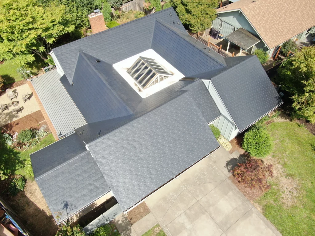 Black Slate Aluminum Shingle - Eugene, OR-2