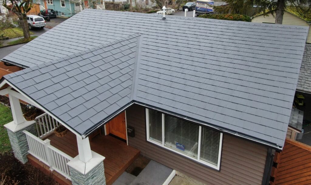 Charcoal Gray Slate Shingle - Portland, OR