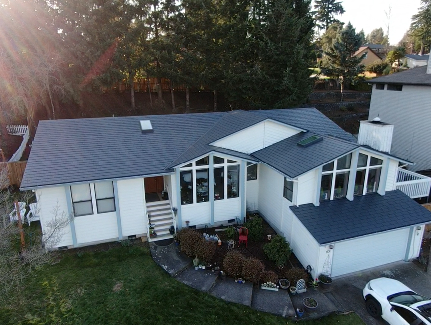 Charcoal Gray Slate Shingles - Vancouver, WA