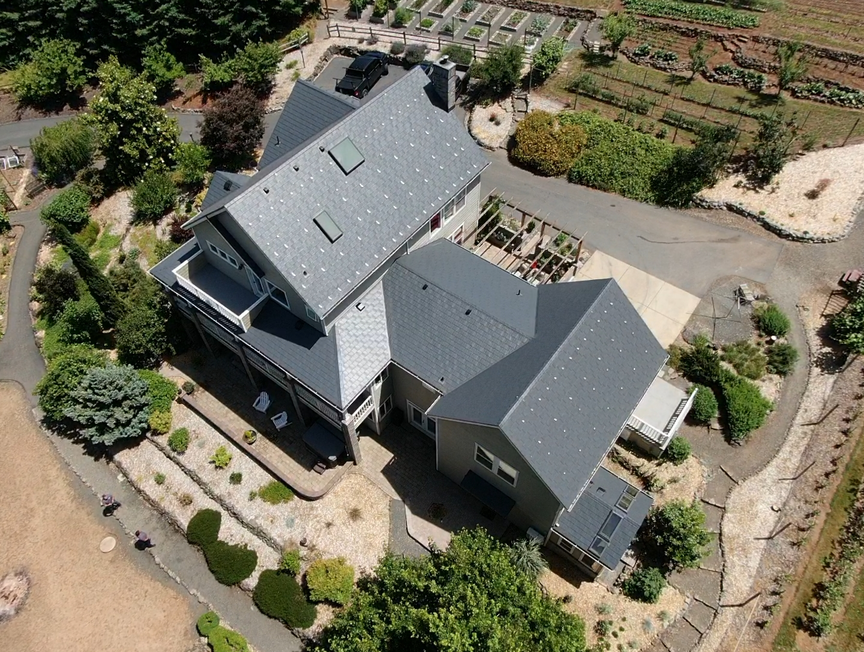 Charcoal Grey Slate Shingle - Newberg, OR2