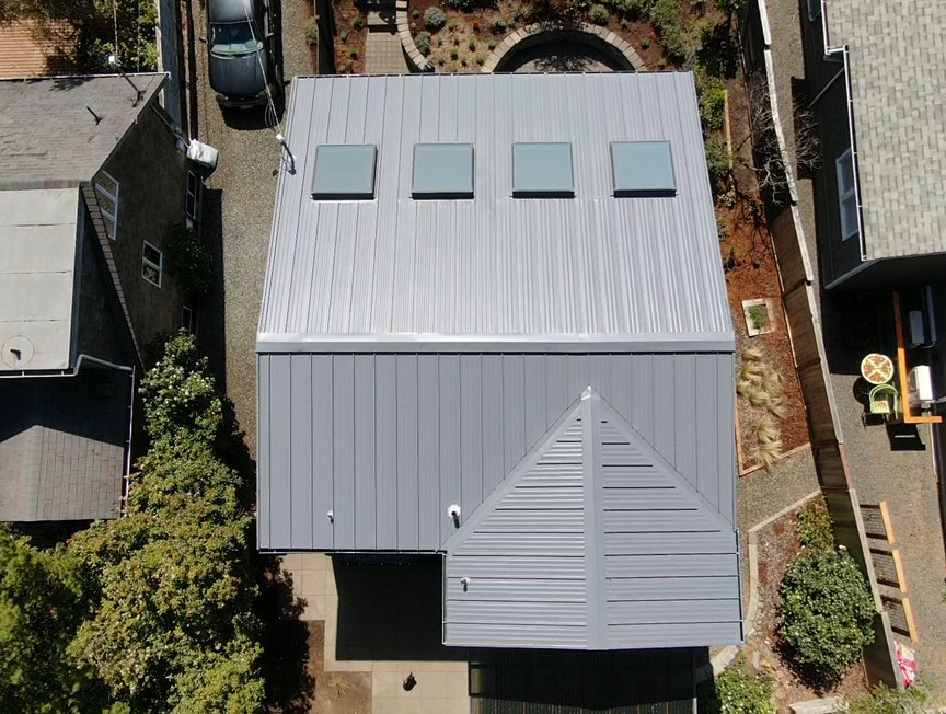 Charcoal Grey Standing Seam - Manzanita, OR