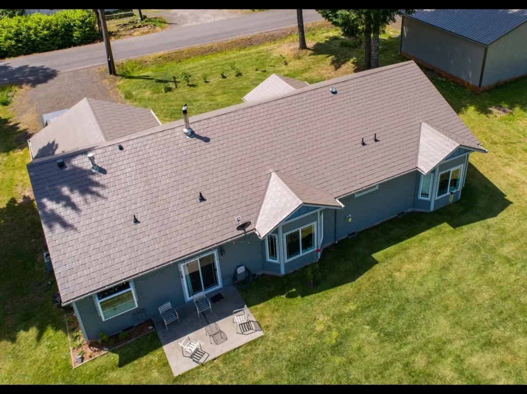 Driftwood Brown Slate Shingle - Carson, WA-2