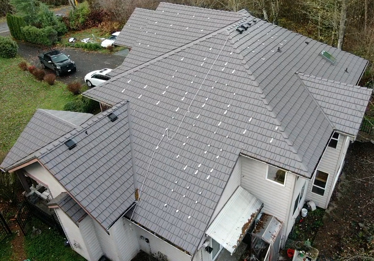 Shake Grey Rustic Shingle - Snohomish, WA