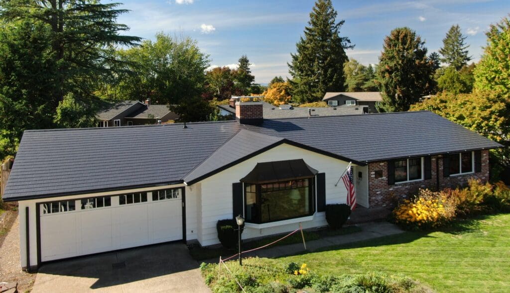 Black Slate Aluminum Shingle - Beaverton, OR