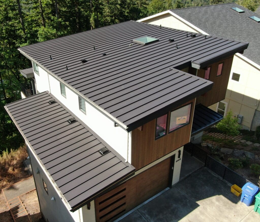 Medium Bronze Standing Seam